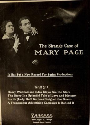 The Strange Case of Mary Page! A Tale of Suspense and Deception Starring a Talented Cast?